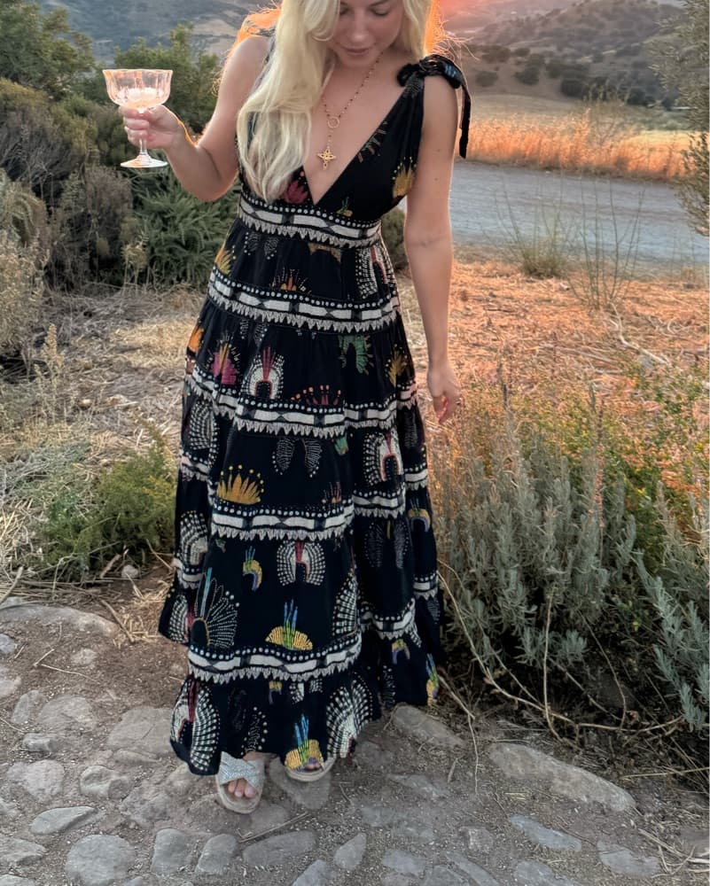Farm rio Bohemian Maxi Dress - Image 3