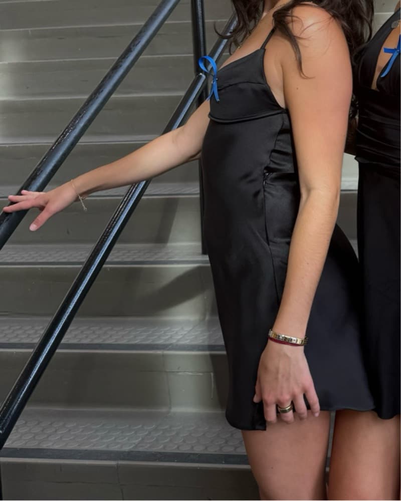 Zara Black Mini Dress - Image 5