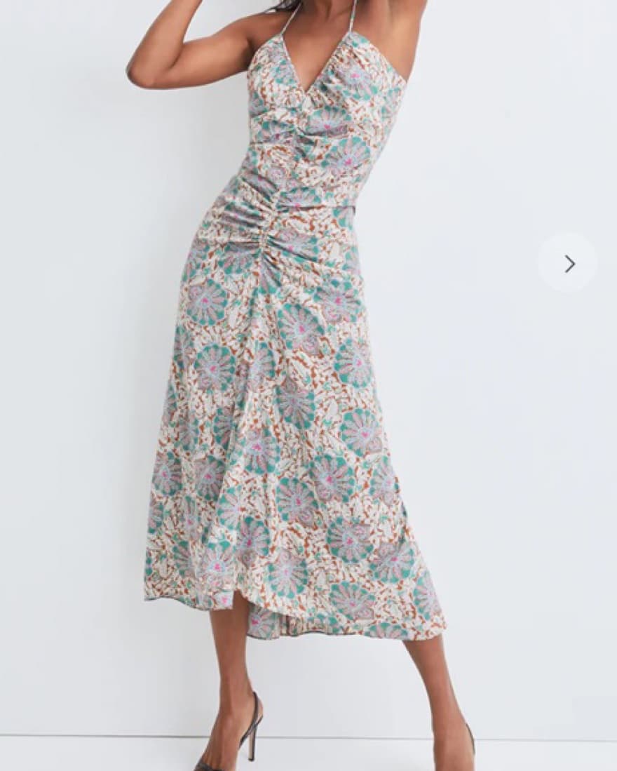 Veronica Beard Medallion Floral Dress - Image 3