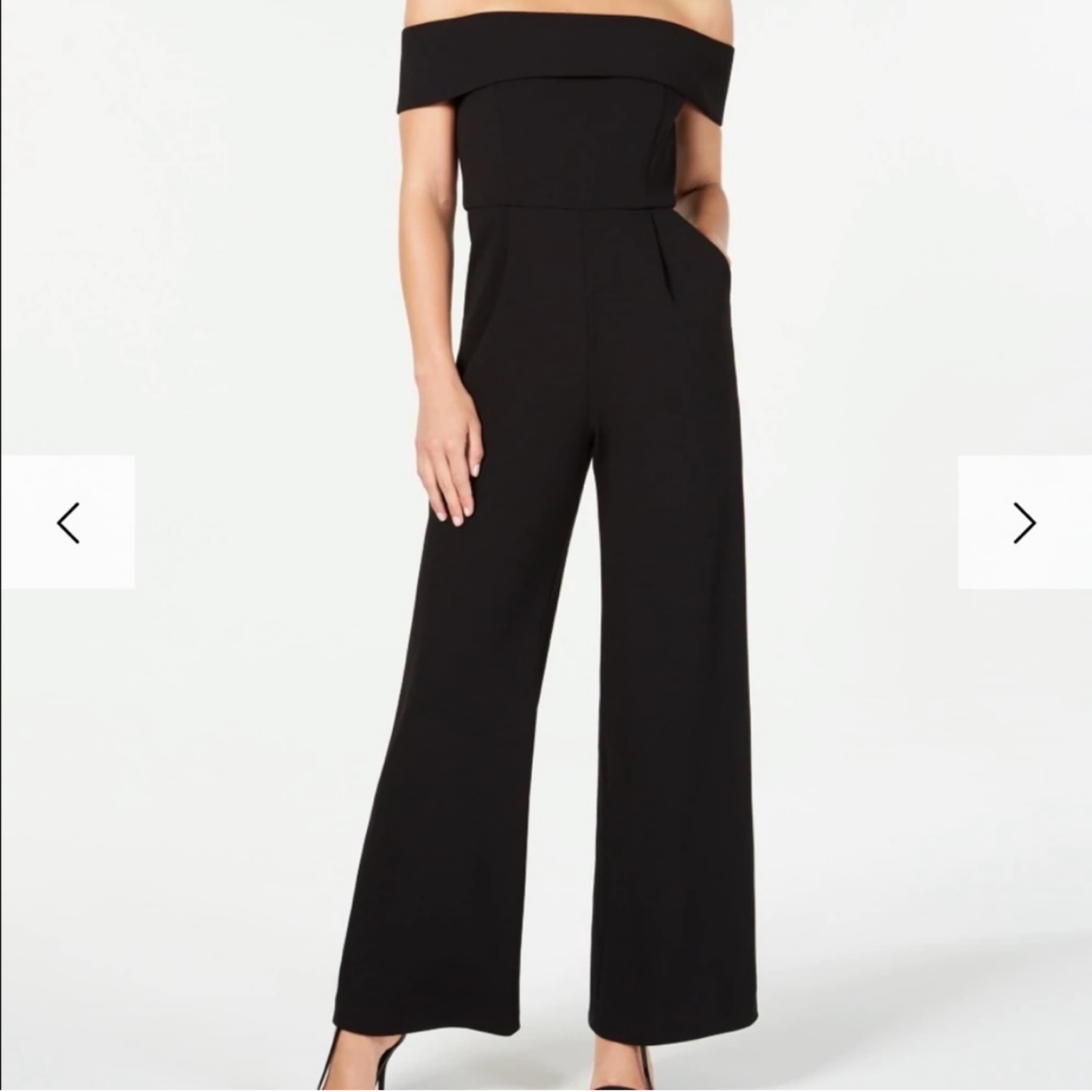 Calvin Klein Off The Shoulder jumpsuit - Image 1