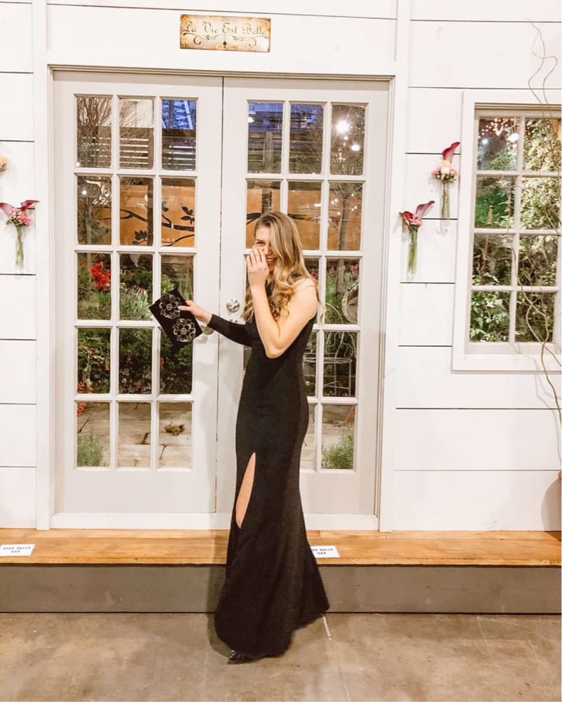 One Shoulder Gown - Image 1