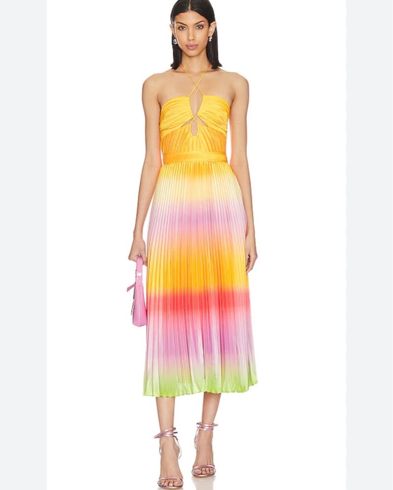 Jonathan Simkhai Ombré Midi Dress - Image 1