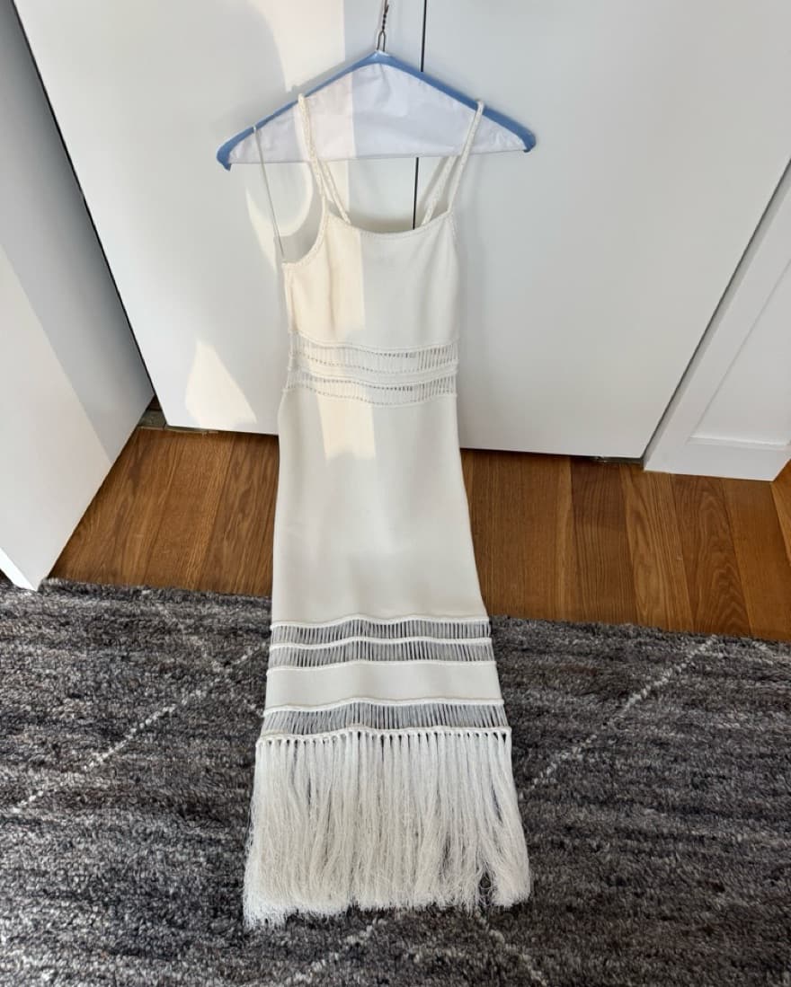 Cult Gaia Kiki Dress White - Image 5