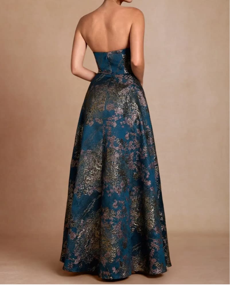 Blue Formal Dress  - Image 2