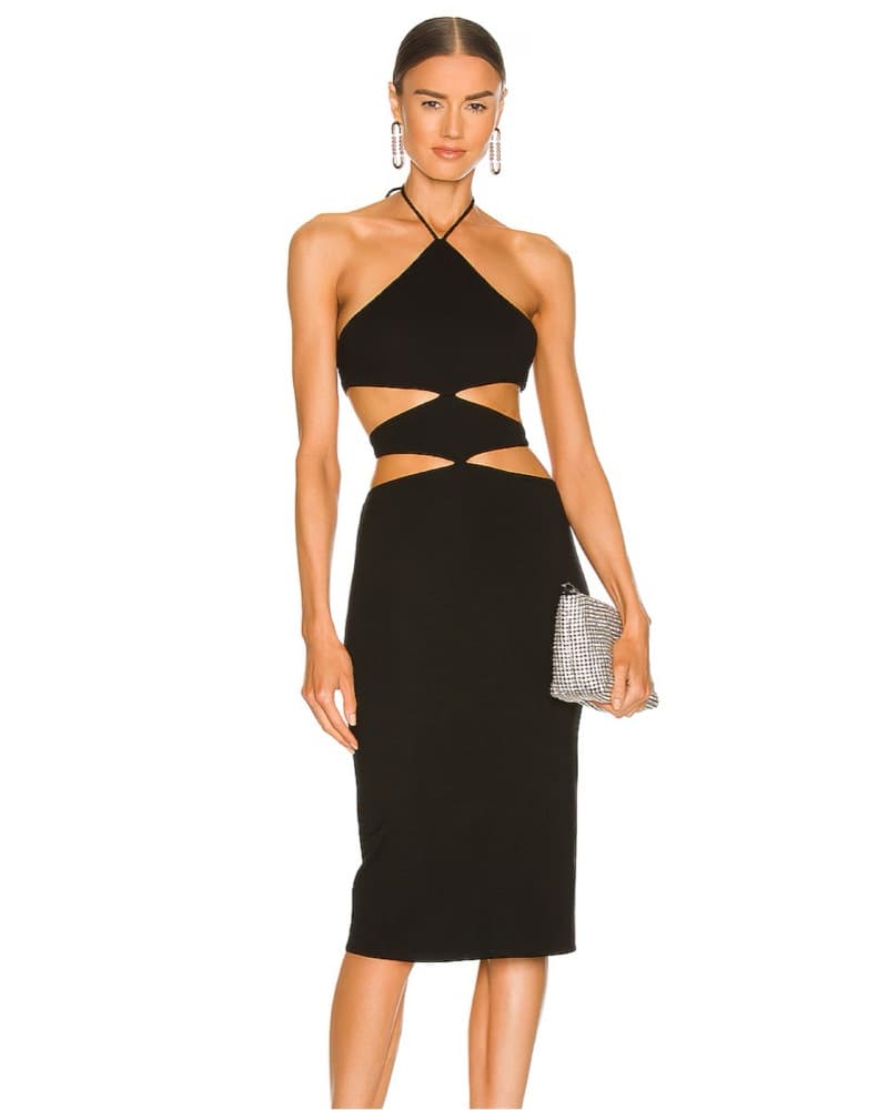 REVOLVE h:ours Silvana Midi Dress - Image 1