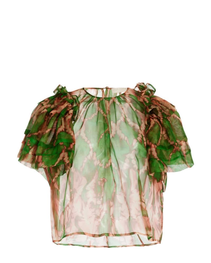Annemarie Silk Organza Top - Image 1