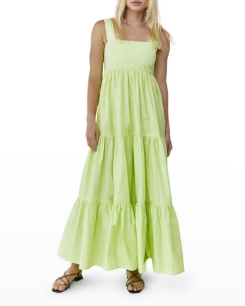 Hunter Bell NYC Green Maxi Dress  - Image 2