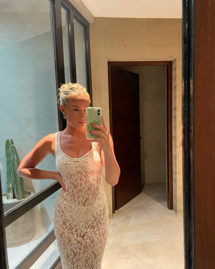 Rumored White Lace Three Piece Set  - Image 2