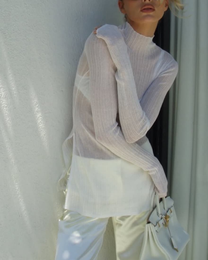 Helsa sheer top - Image 3