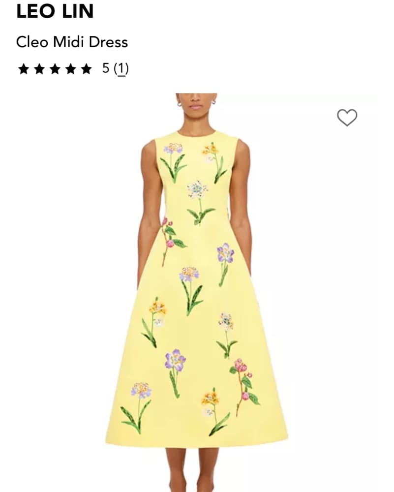 Leo Lin Cleo Midi Dress - Image 1