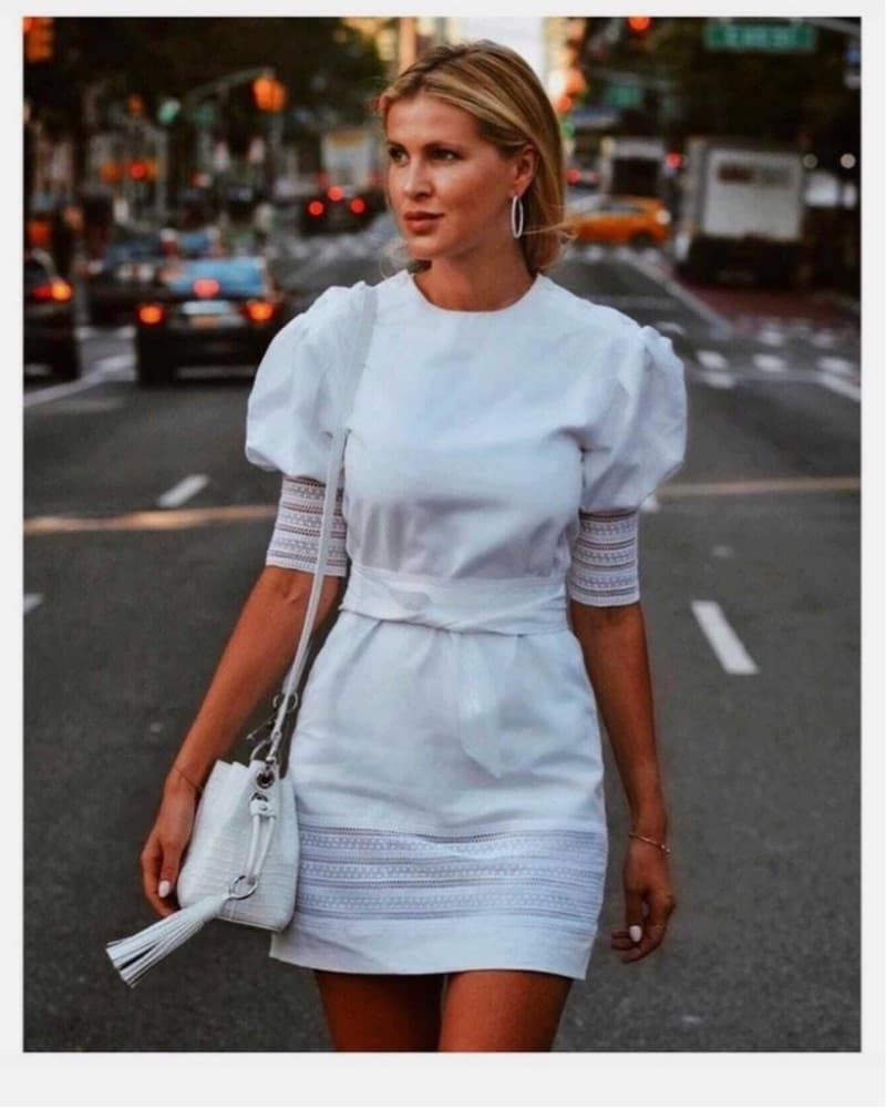 Rebecca Minkoff White Dress - Image 1