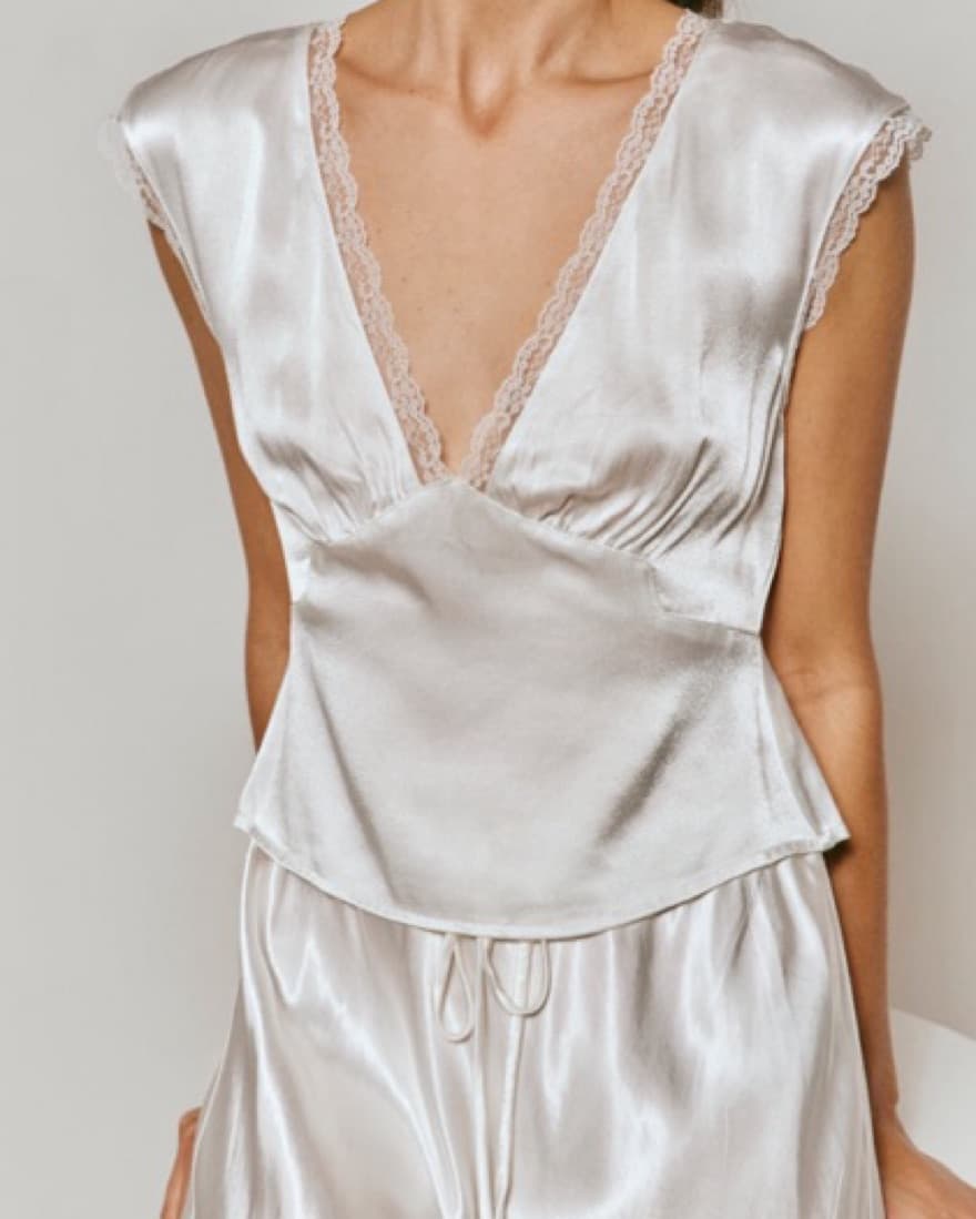 VRG Girl Satin Top - Image 1