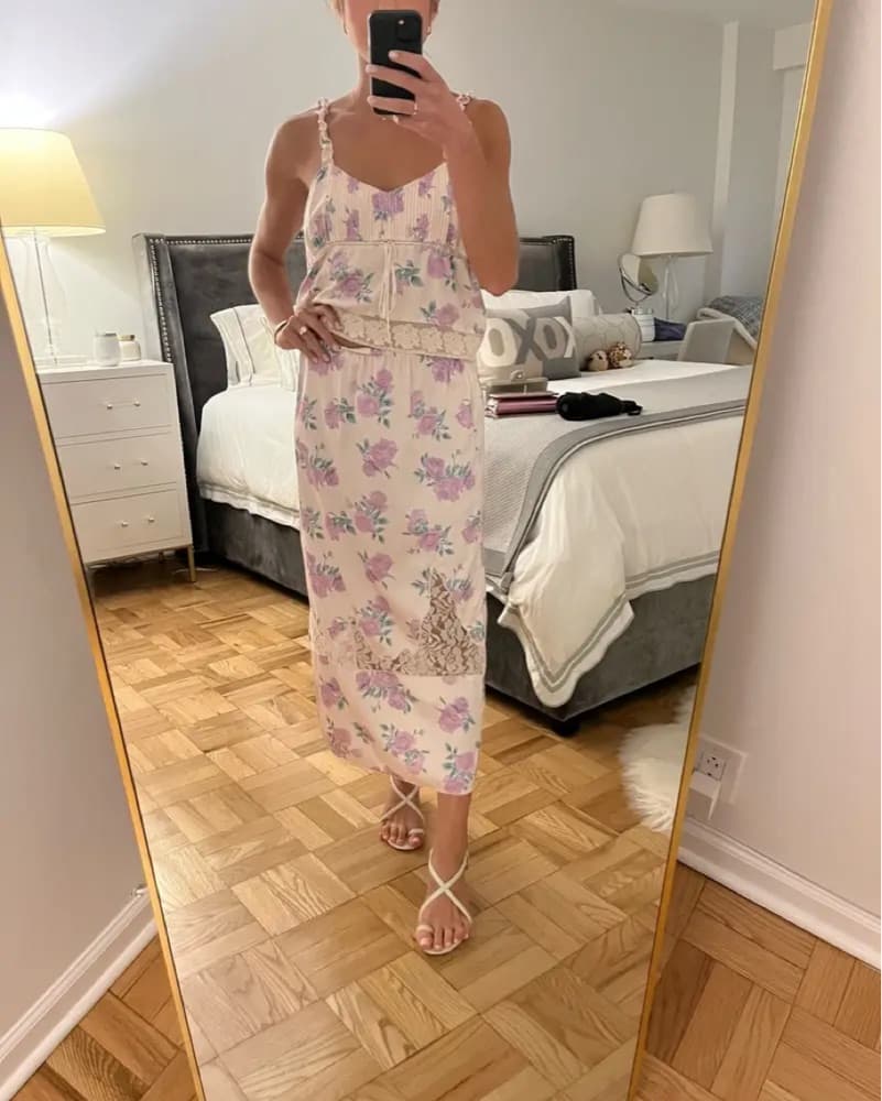 LoveShackFancy Fayatte Skirt - Image 2