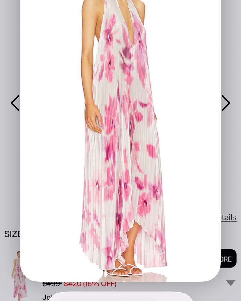 L’IDÉE Opera Gown In White,pink - Image 2