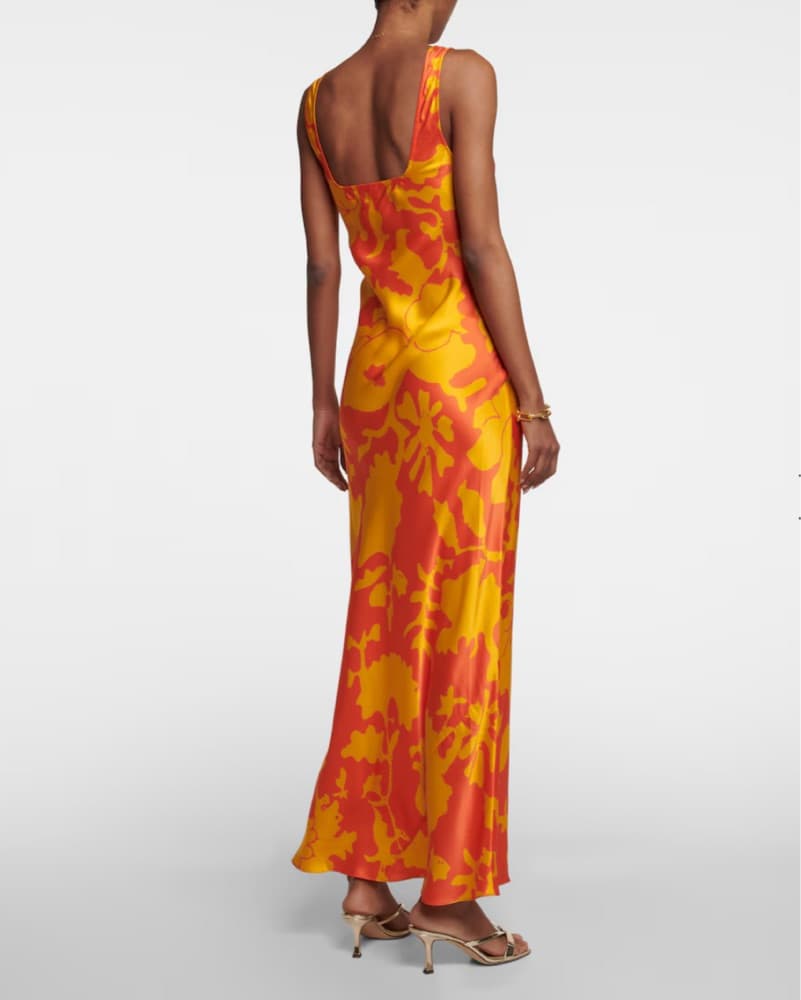 Sir. Printed Silk Dress - Image 2
