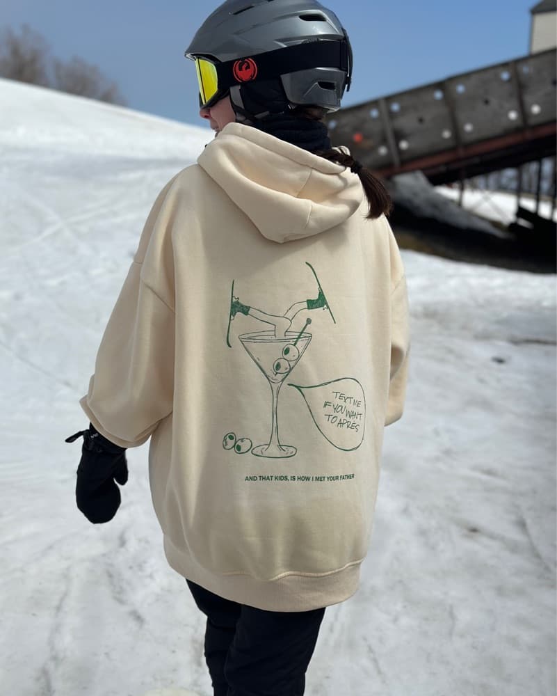 Rebellious Ski Club Hoodie  - Image 1