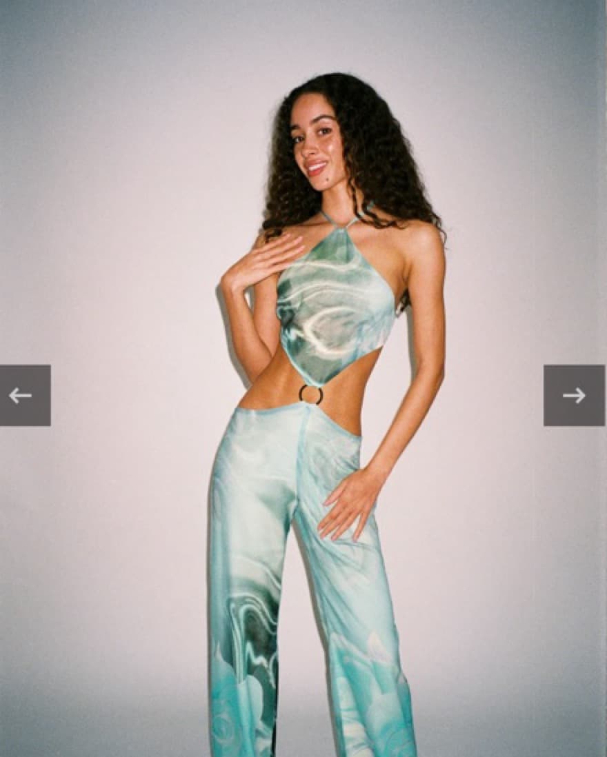 Kim Shui Aqua Jumpsuit  - Image 1