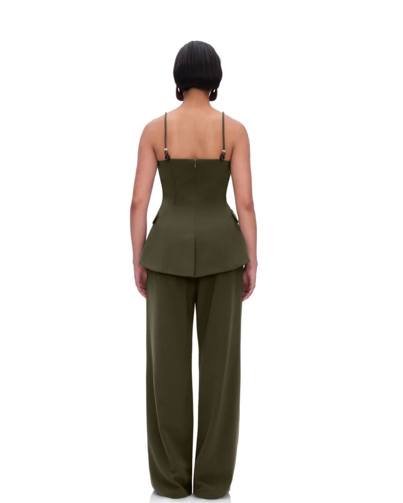 Andrea Iyamah Olive Set - Image 2