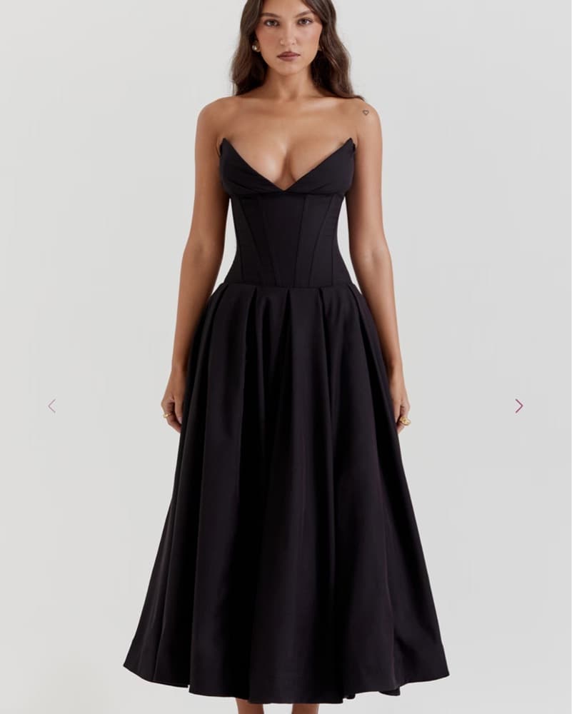 House Of CB Lady Strapless Gown - Image 1