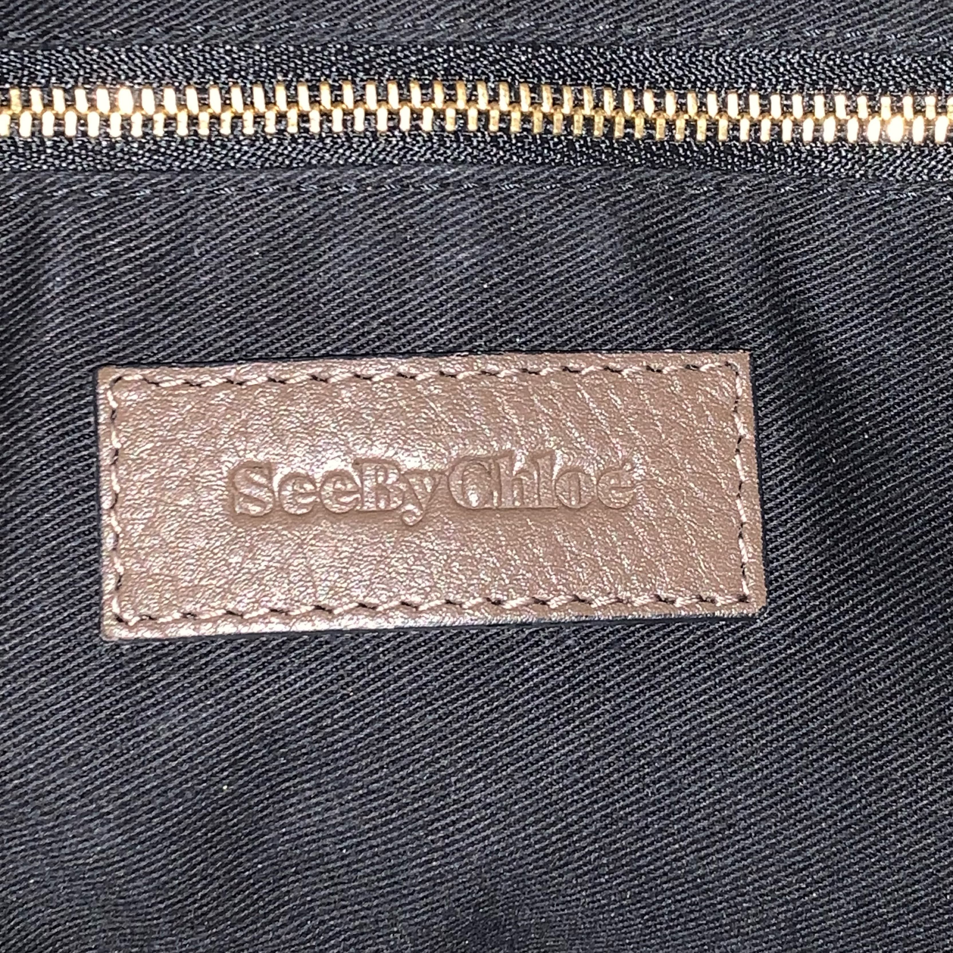 SEE by CHLOE mocha brown CROSSBODY bag - Image 3