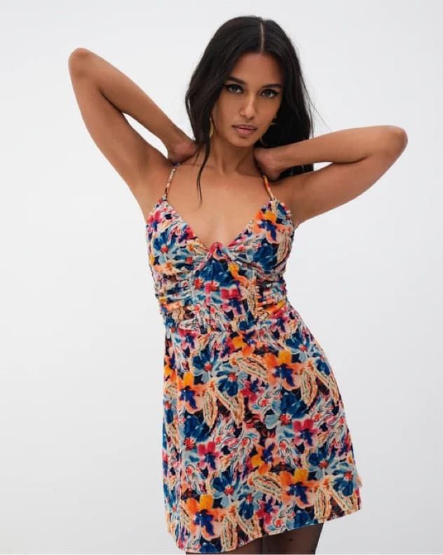For Love And Lemons Brooklyn Mini Dress - Image 1