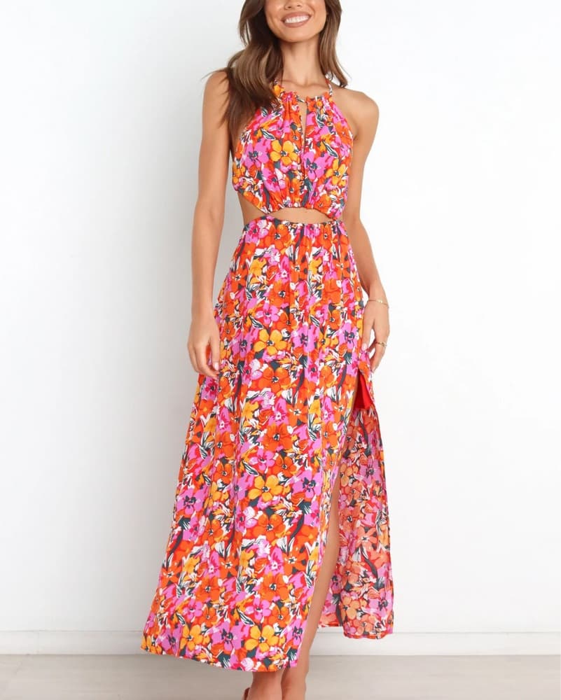 Petal and Pup floral backless dress - Image 4