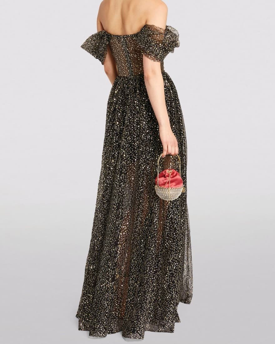 Rasario Embelished Tulle Gown - Image 2