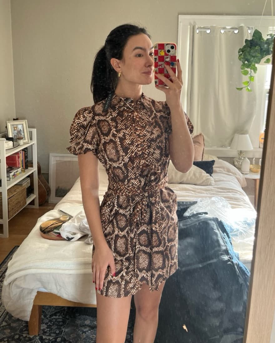 Toccin NY snakeskin Dress - Image 4