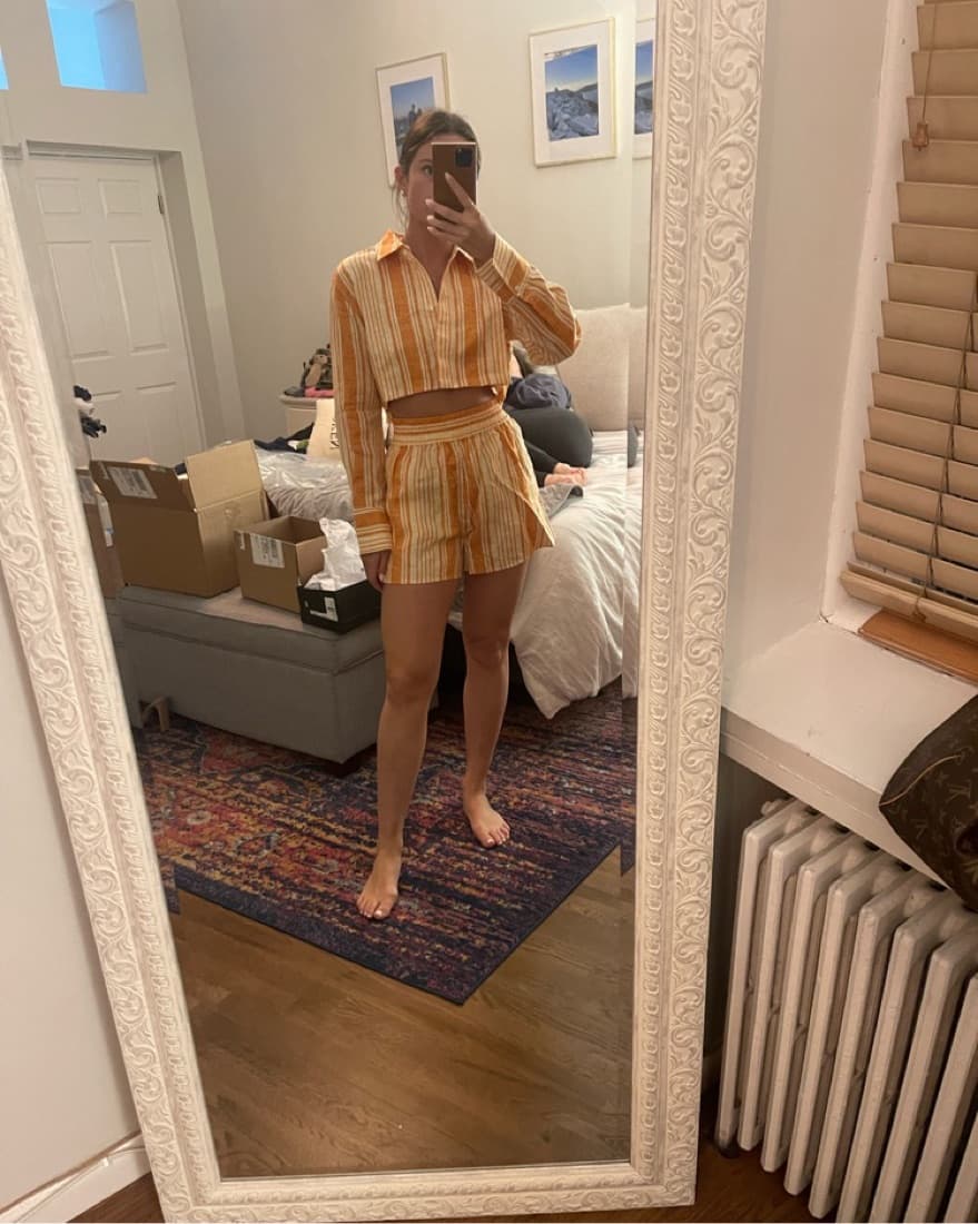 L’Academie Cropped Shirt & Short - Image 1