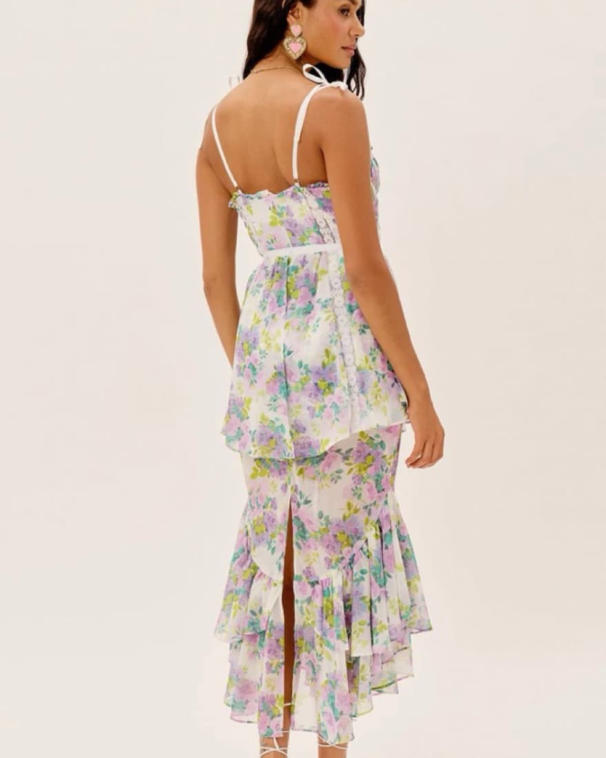 For Love & Lemons Meadow Maxi Dress - Image 3