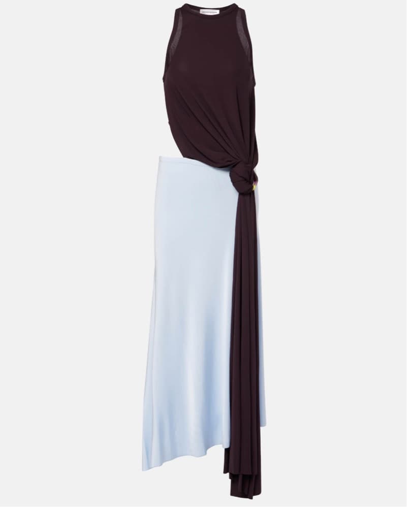 Custom Victoria Beckham Jersey Dress  - Image 2