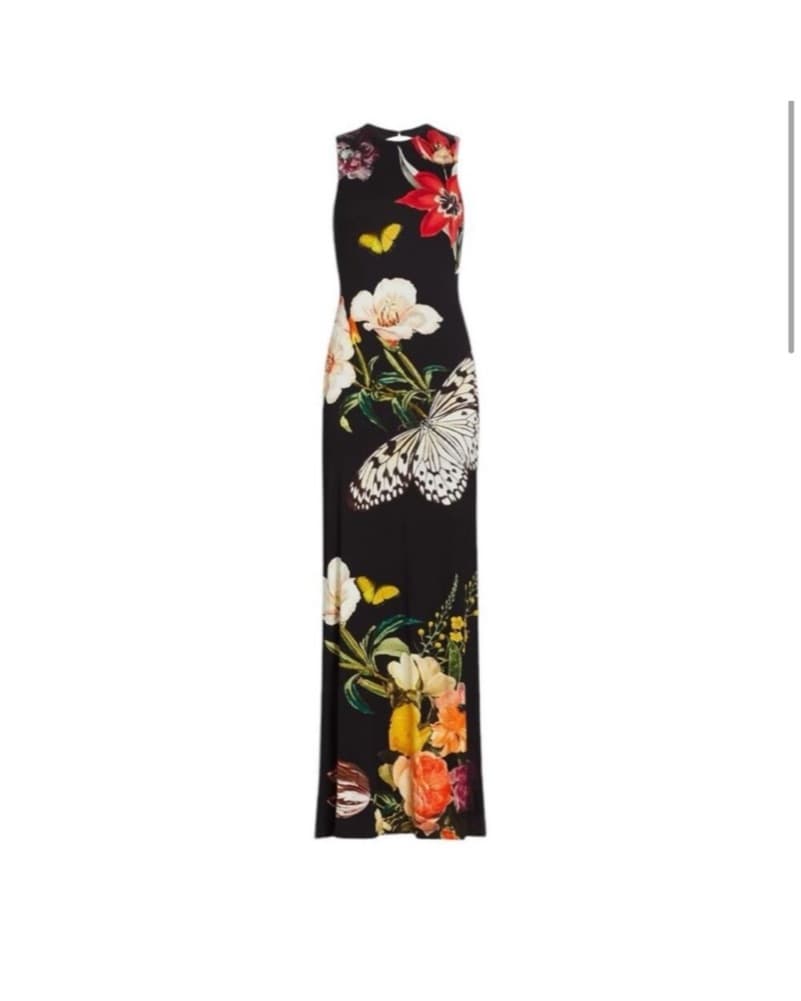 Alice and Olivia Delora Open Back Maxi - Image 2