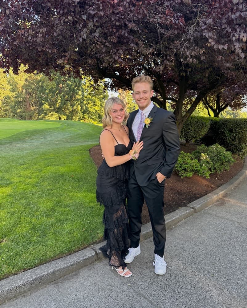 Black Formal Dress - Image 2