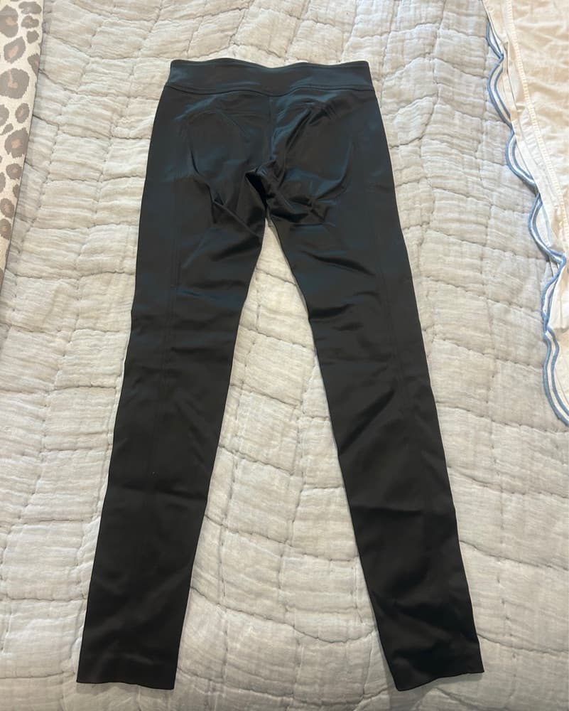Sleek Black Leggings by Diane von Furstenberg - Image 3