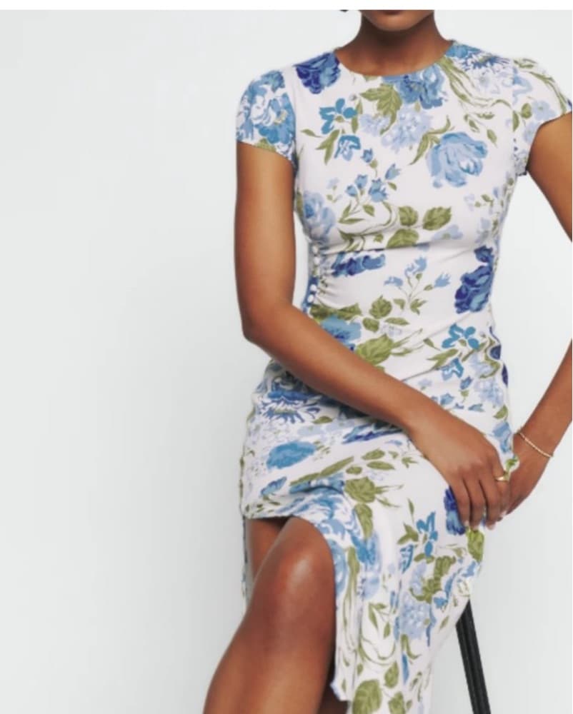 Reformation Floral Dress - Image 2