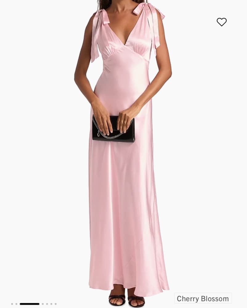 Reformation Pernille Pink Dress - Image 2