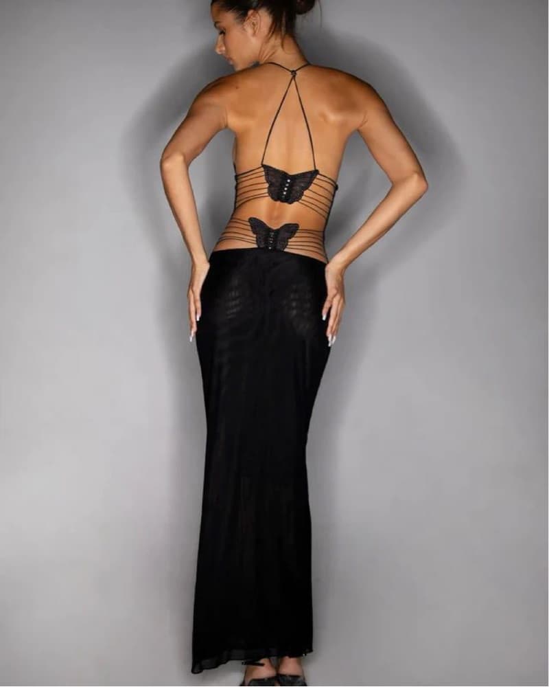 Iamgia Butterfly Maxi Dress - Image 4