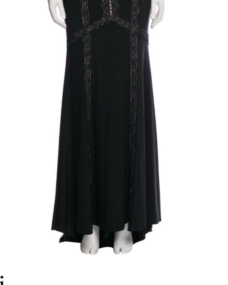 V Neck Long Dress - Image 3