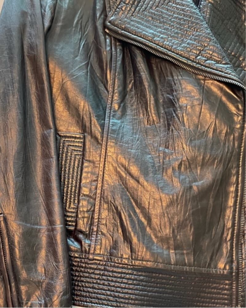J Mendel Brown Leather Jacket - Image 4