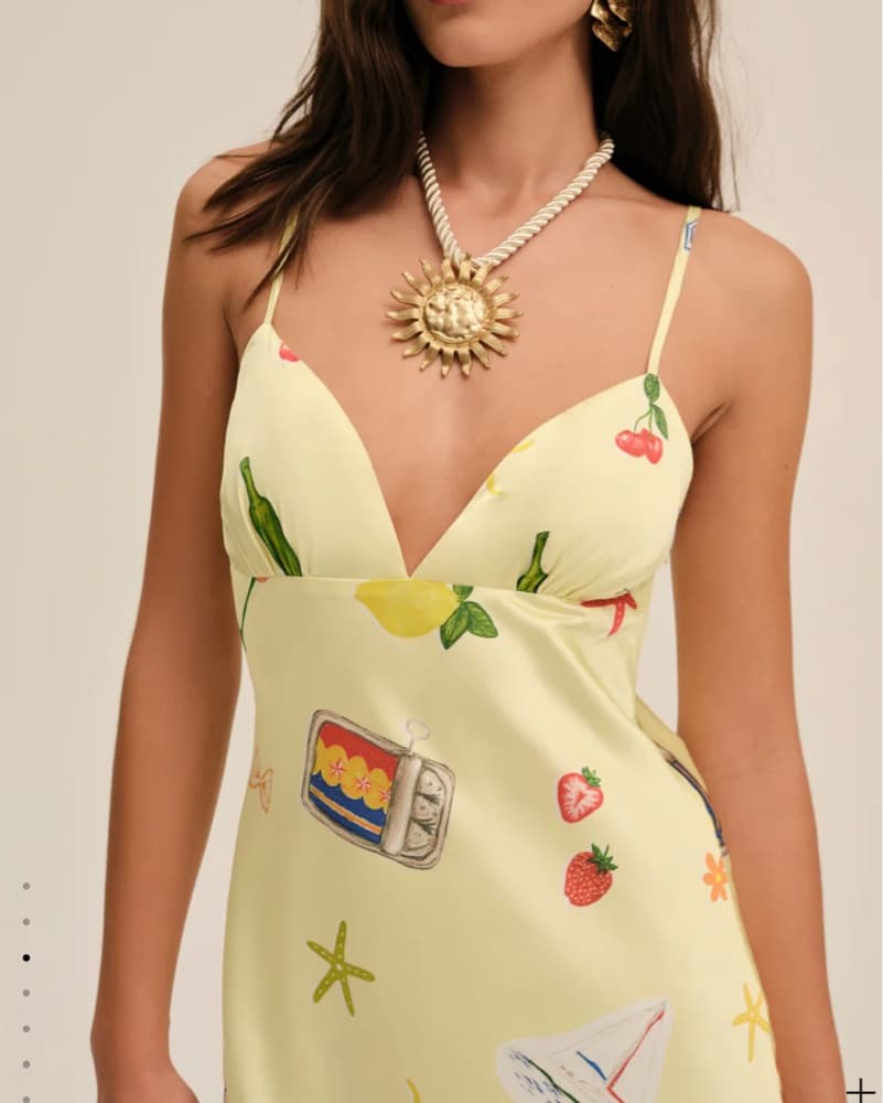 For Love And Lemons Yellow Dress - Image 2