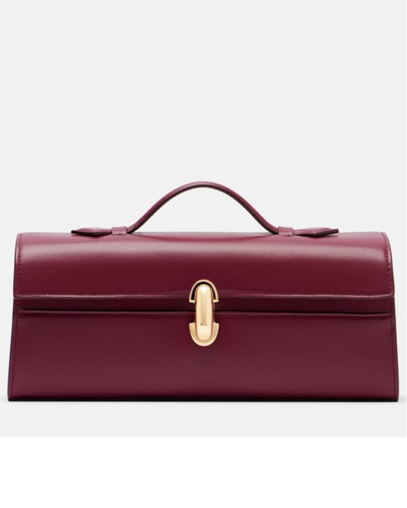 Savette Slim Leather Top Handle Bag - Image 1