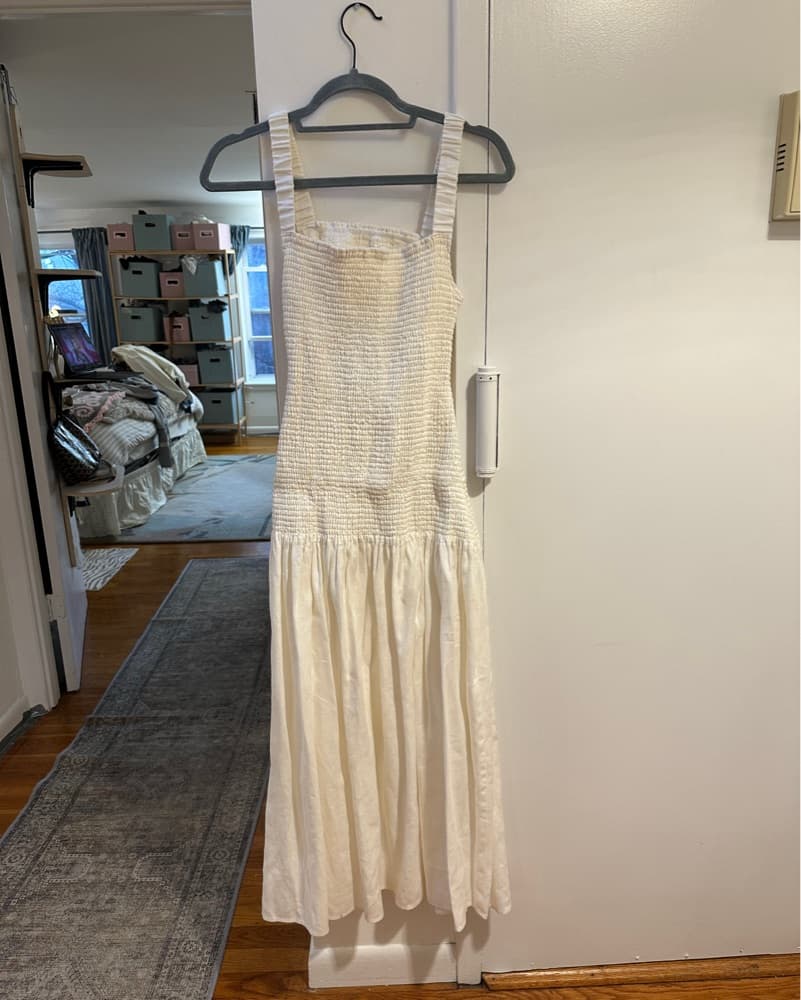 Sir The Label White Summer Dress Reverse - Image 2