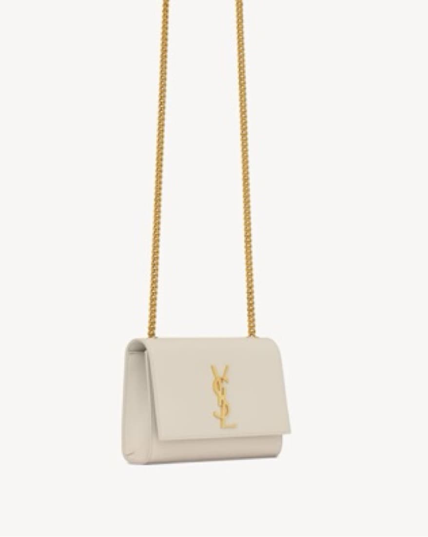 YSL Kate Bag Small Cream / Gold - Image 2