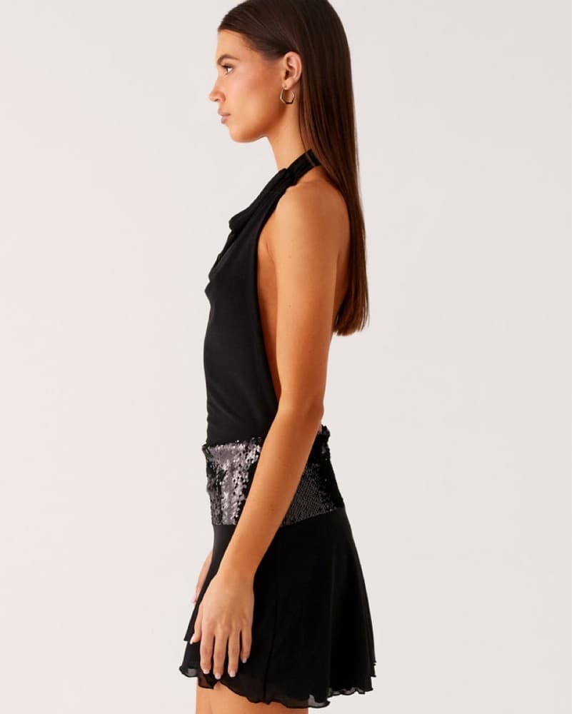 Peppermayo Sequin Waistband Mini Dress - Image 3