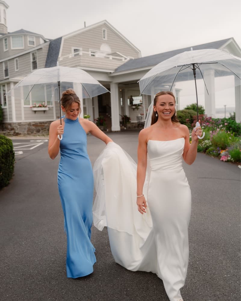 MISHA Evianna Satin Gown  - Image 2