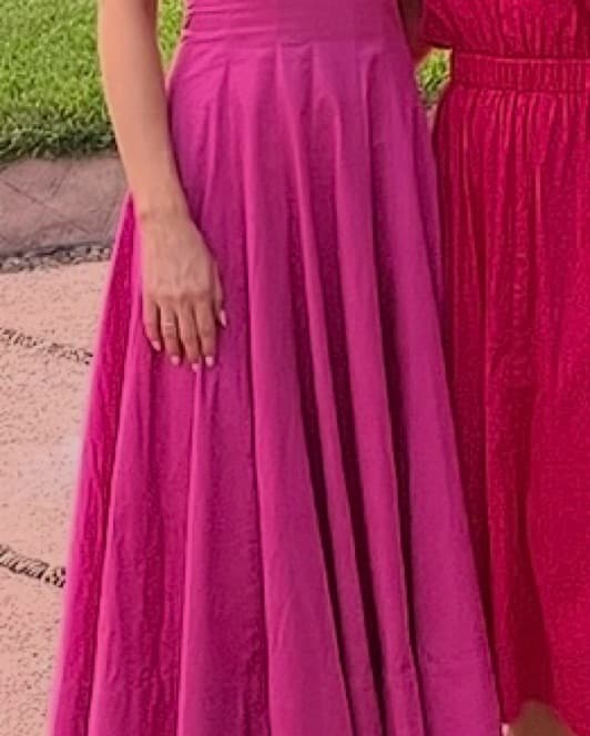 Hot Pink Staud Wells Dress 00 - Image 3