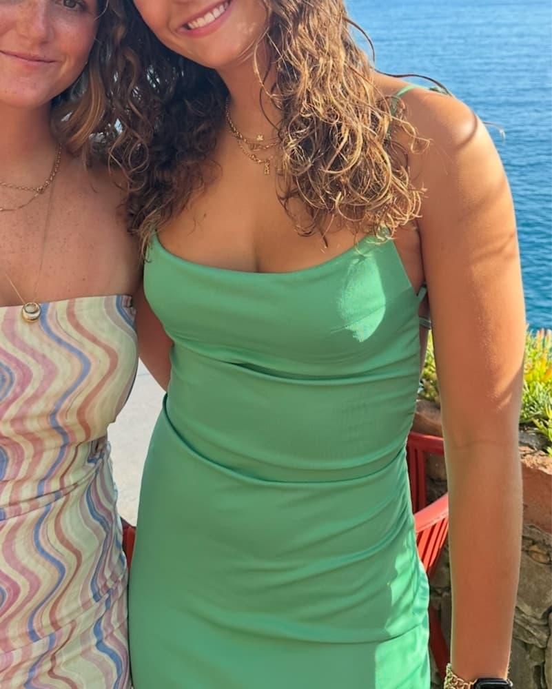 Green Zara Maxi Dress - Image 3