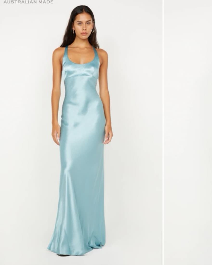 BEC + BRIDGE BLUE SEA SPRAY MAXI DRESS - Image 2