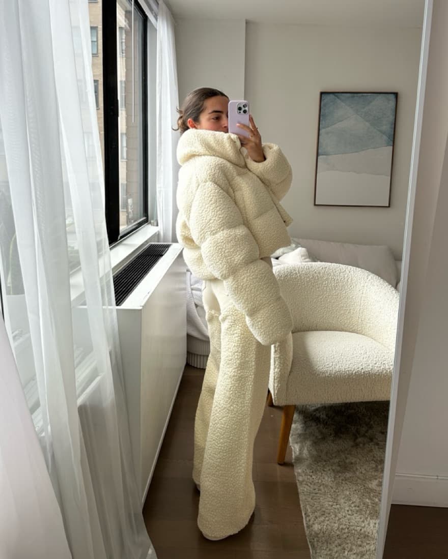 $1,200 Cordova Sherpa Puffer Jacket - Image 5