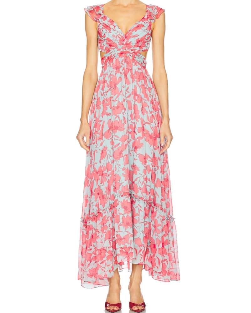 ASTR The Label Pink Wedding Guest Maxi - Image 2